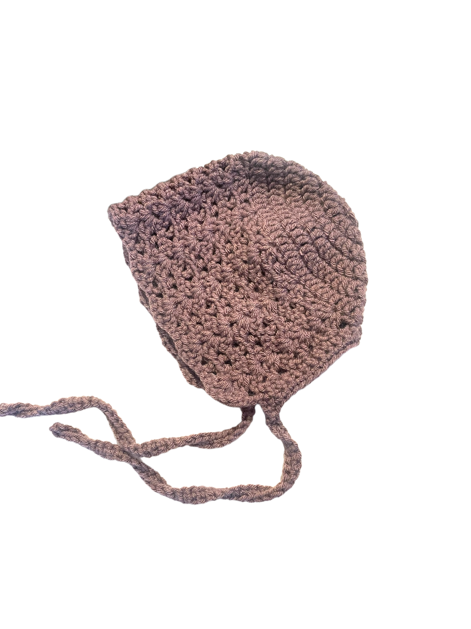 Crocheted Bonnet Hats by Hooks & Hoops Handmade