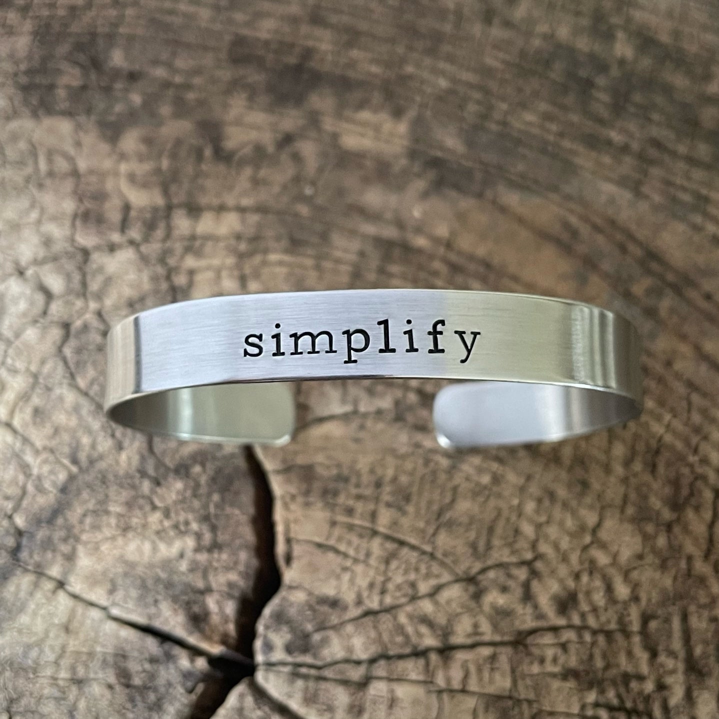 Hand Stamped Cuff Bracelets by Christina Tischler Locally Made Marketplace
